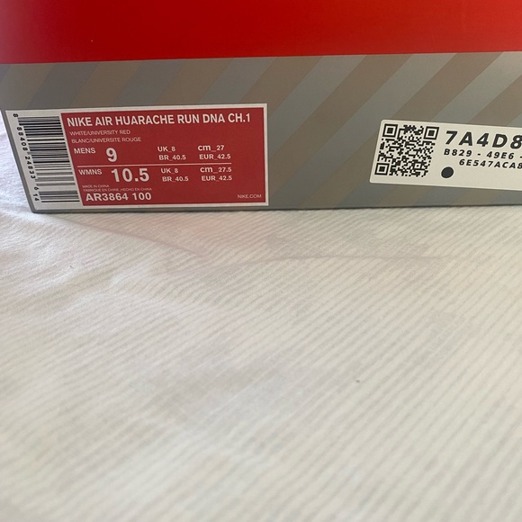 Nike Air Huarache Run - DNA CH.1 Pack Air Max 1 Red - Picture 2 of 3